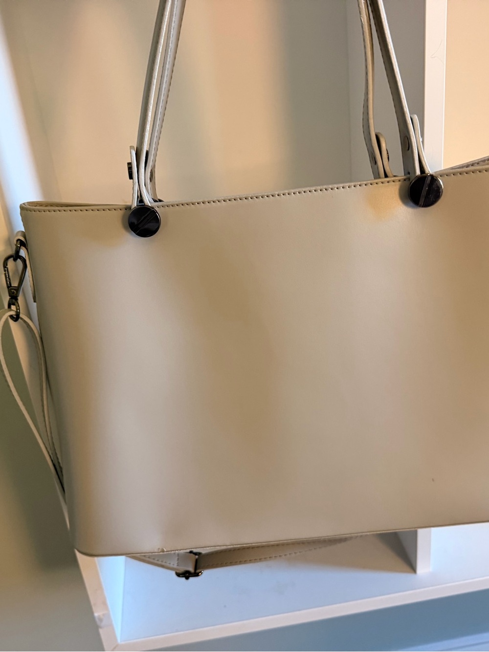 Cielo Celeste Structured Tote Bag